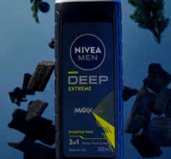 NIVEA MEN Deep Sport żel pod prysznic 3w1 dla mężczyzn 500 ml