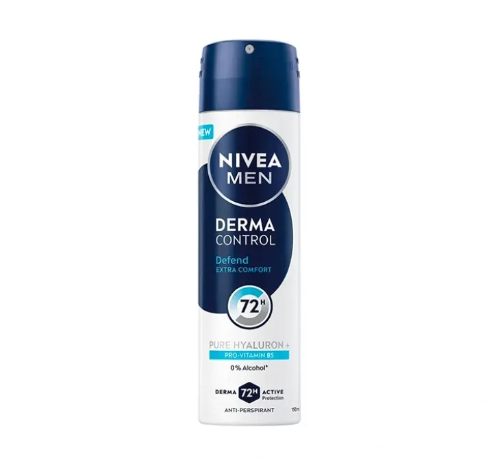 NIVEA MEN Derma Control antyperspirant w sprayu dla mężczyzn Defend 150 ml