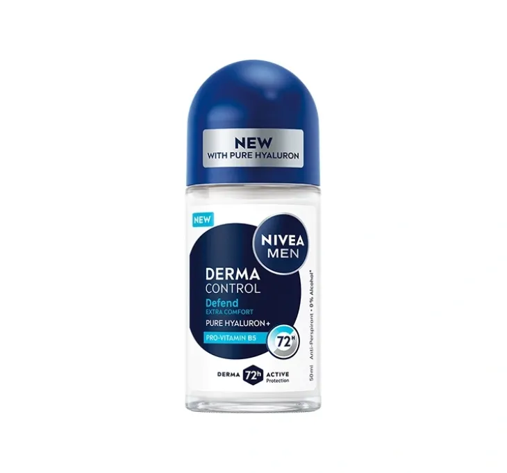 NIVEA MEN Derma Control antyperspirant w kulce dla mężczyzn Defend 50 ml