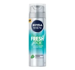 NIVEA MEN Fresh Kick odświeżająca pianka do golenia dla mężczyzn 200 ml