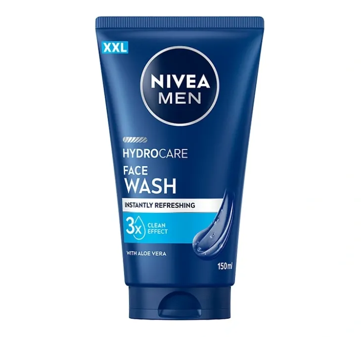 NIVEA MEN Hydrocare żel do mycia twarzy 150 ml