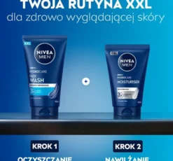NIVEA MEN Hydrocare żel do mycia twarzy 150 ml