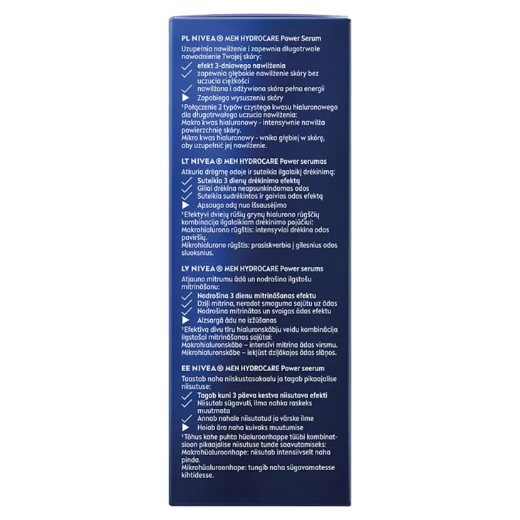NIVEA MEN Hydro Care nawilżające serum do twarzy dla mężczyzn 30 ml