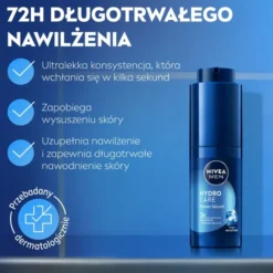 NIVEA MEN Hydro Care nawilżające serum do twarzy dla mężczyzn 30 ml