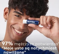 NIVEA MEN pielęgnująca pomadka do ust SPF15 Active 4,8 ml
