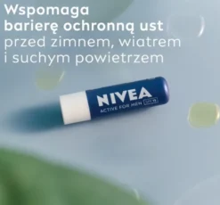 NIVEA MEN pielęgnująca pomadka do ust SPF15 Active 4,8 ml