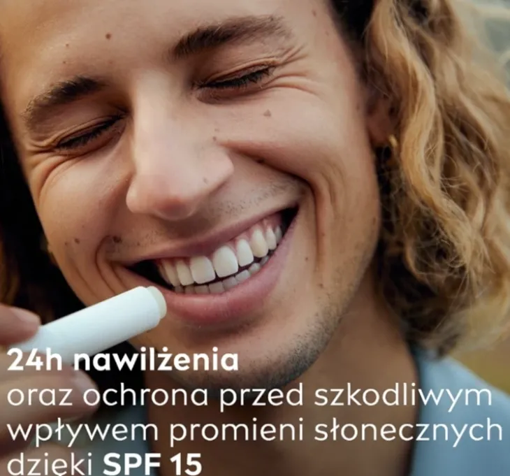 NIVEA MEN pielęgnująca pomadka do ust SPF15 Active 4,8 ml