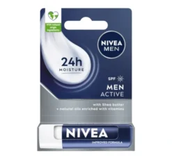 NIVEA MEN pielęgnująca pomadka do ust SPF15 Active 4,8 ml