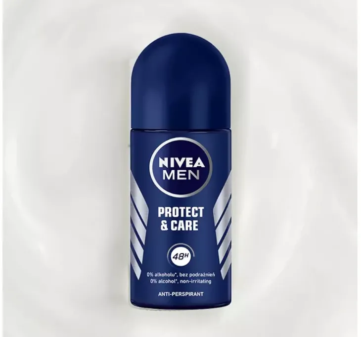 NIVEA MEN Protect&Care antyperspirant roll-on dla mężczyzn 50 ml
