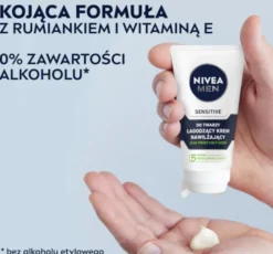 NIVEA MEN Sensitive łagodzący krem do twarzy dla mężczyzn 75 ml