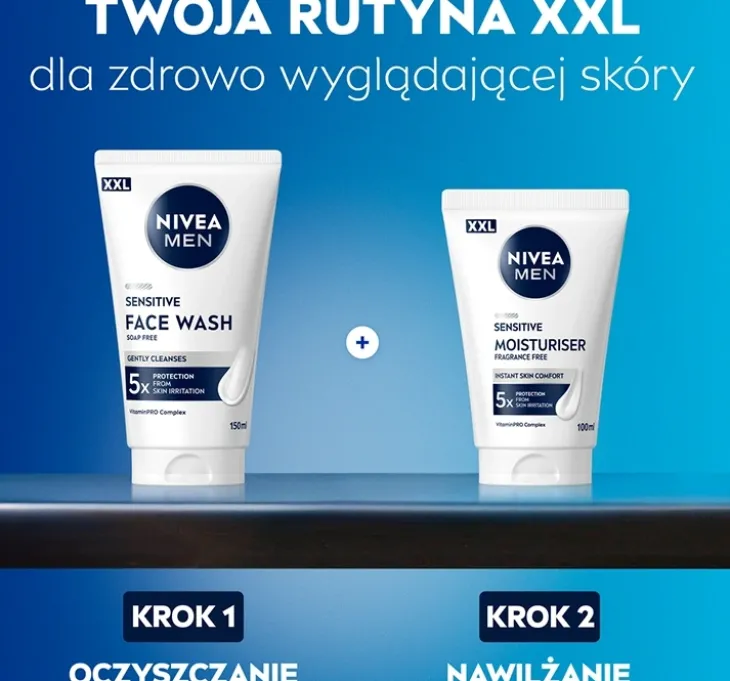 NIVEA MEN Sensitive łagodzący krem do twarzy dla mężczyzn 100 ml