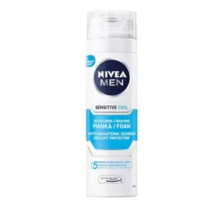 NIVEA MEN Sensitive Cool chłodząca pianka do golenia dla mężczyzn 200 ml