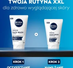 NIVEA MEN Sensitive Face Wash żel do mycia twarzy 150 ml