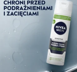 NIVEA MEN Sensitive pianka do golenia 200 ml