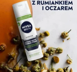 NIVEA MEN Sensitive pianka do golenia 200 ml