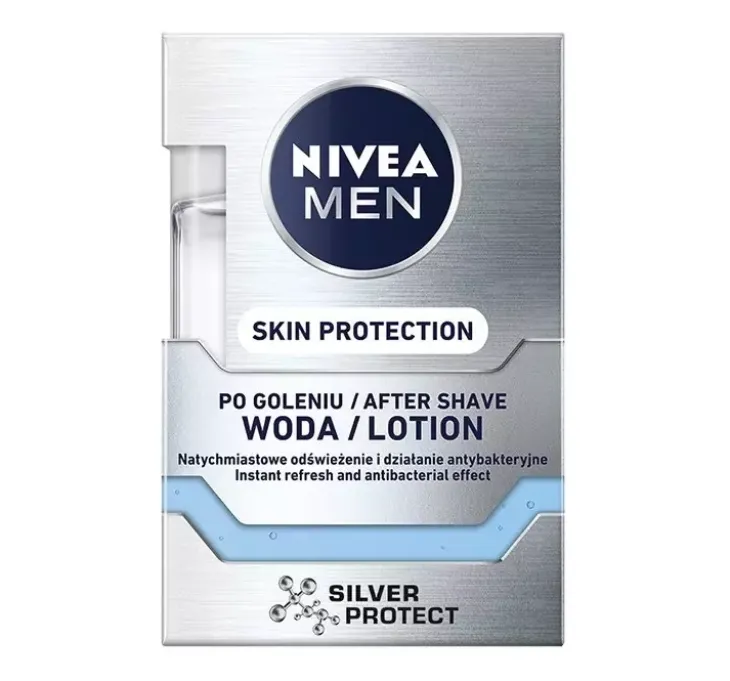 NIVEA MEN Silver Protect After Shave Lotion woda po goleniu dla mężczyzn 100 ml