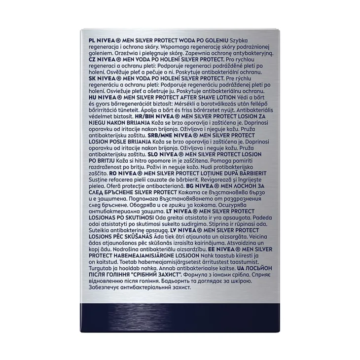 NIVEA MEN Silver Protect After Shave Lotion woda po goleniu dla mężczyzn 100 ml