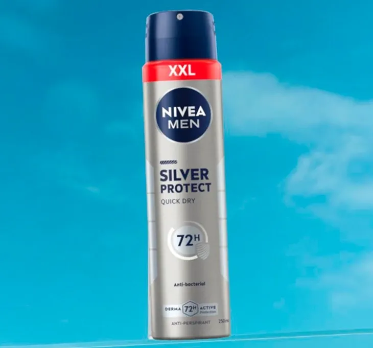 NIVEA MEN Silver Protect antyperspirant w sprayu dla mężczyzn 250 ml