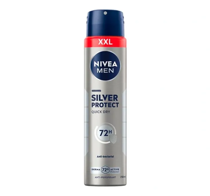 NIVEA MEN Silver Protect antyperspirant w sprayu dla mężczyzn 250 ml