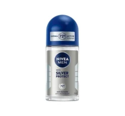 NIVEA MEN Silver Protect antyperspirant roll-on dla mężczyzn 50 ml