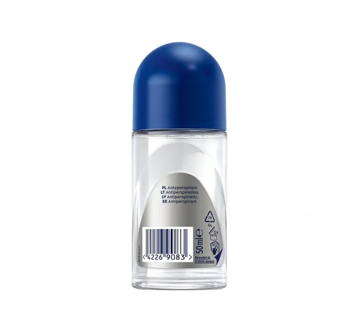 NIVEA MEN Silver Protect antyperspirant roll-on dla mężczyzn 50 ml