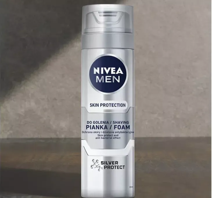 NIVEA MEN Skin Protection pianka do golenia dla mężczyzn 200 ml