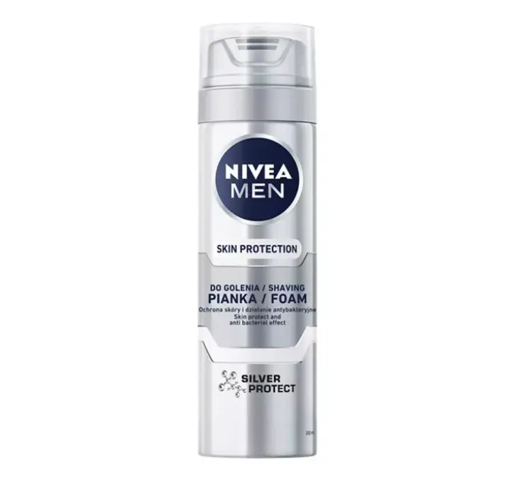 NIVEA MEN Skin Protection pianka do golenia dla mężczyzn 200 ml