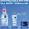 NIVEA odświeżający płyn micelarny do twarzy cera normalna i mieszana 400 ml