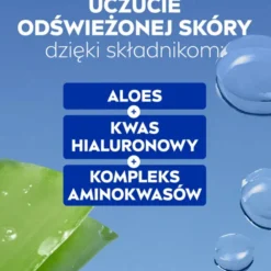NIVEA odświeżający płyn micelarny do twarzy cera normalna i mieszana 400 ml