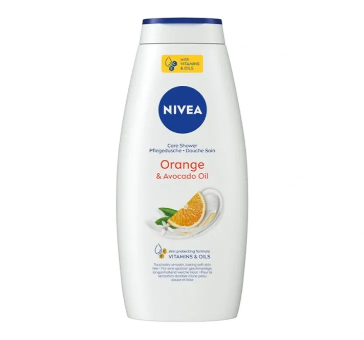 NIVEA Orange&Avocado Oil pielęgnujący żel pod prysznic 750 ml