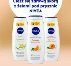 NIVEA Orange&Avocado Oil pielęgnujący żel pod prysznic 500 ml