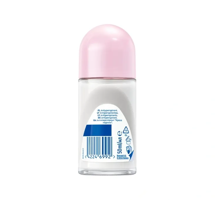 NIVEA Pearl&Beauty antyperspirant roll-on dla kobiet 50 ml