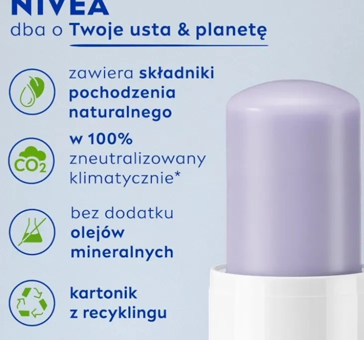 NIVEA pielęgnująca nocna pomadka do ust Overnight Care 4,8 g