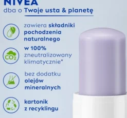 NIVEA pielęgnująca nocna pomadka do ust Overnight Care 4,8 g