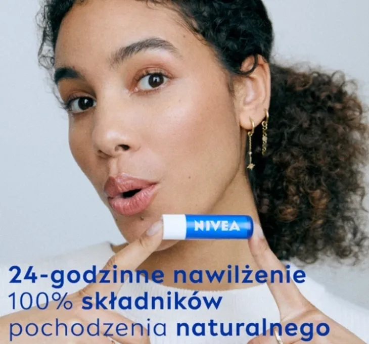 NIVEA pielęgnująca pomadka do ust Original Care 4,8 g
