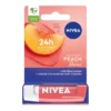 NIVEA pielęgnująca pomadka do ust Peach Shine 4,8 g