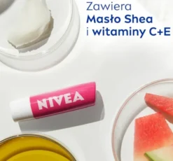 NIVEA pielęgnująca pomadka do ust Watermelon Shine 4,8 g