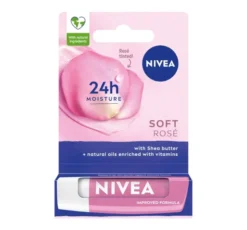NIVEA pielęgnująca pomadka do ust Soft Rose 4,8 g