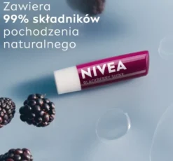 NIVEA pielęgnująca pomadka do ust Blackberry Shine 4,8 g