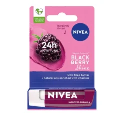 NIVEA pielęgnująca pomadka do ust Blackberry Shine 4,8 g