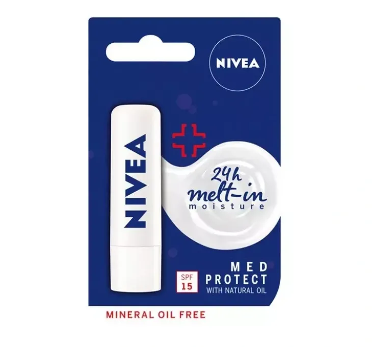 NIVEA pielęgnująca pomadka do ust SPF15 Med Repair 4,8 g