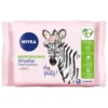 NIVEA pielęgnujące micelarne chusteczki do demakijażu 25 sztuk