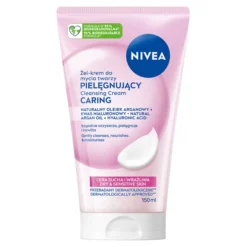 NIVEA pielęgnujący żel-krem do mycia twarzy cera sucha i wrażliwa 150 ml