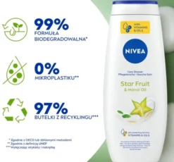 NIVEA pielęgnujący żel pod prysznic Star Fruit&Monoi Oil 500 ml
