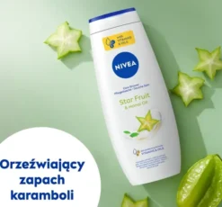 NIVEA pielęgnujący żel pod prysznic Star Fruit&Monoi Oil 500 ml