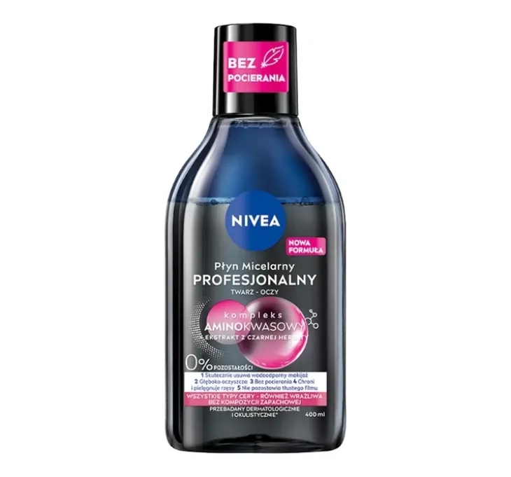 NIVEA profesjonalny płyn micelarny do każdego rodzaju skóry 400 ml
