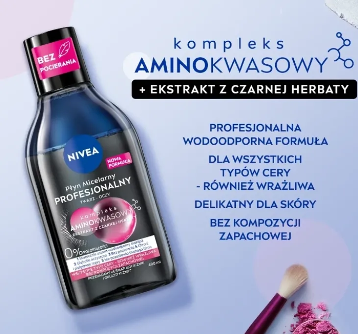 NIVEA profesjonalny płyn micelarny do każdego rodzaju skóry 400 ml