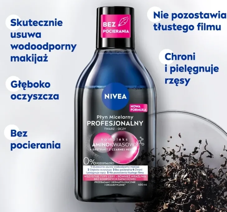 NIVEA profesjonalny płyn micelarny do każdego rodzaju skóry 400 ml
