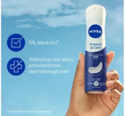 NIVEA Protect&Care antyperspirant w sprayu dla kobiet 150 ml