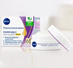 NIVEA Przeciwzmarszczkowy + Modelujący 2 pack krem na dzień SPF30 65+ 50 ml + krem na noc 50 ml
